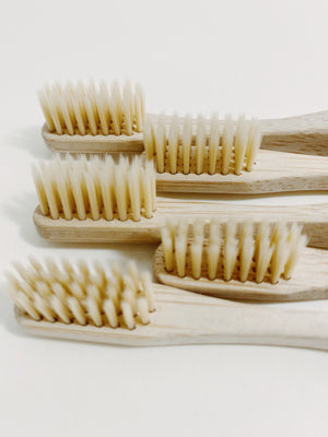 Open image in slideshow, bamboo toothbrush - WANT Skincare
